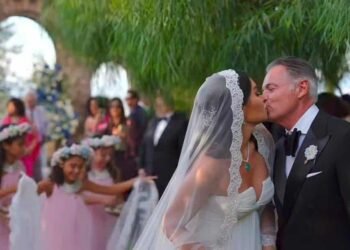 أروى جودة تقيم حفل زفافها في إيطاليا للمرة الثانية