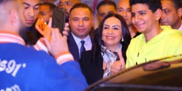 وزيرة التضامن تتفقد استعدادات إفطار المطرية