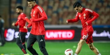 الأهلي يواصل استعداداته لمواجهة سيراميكا