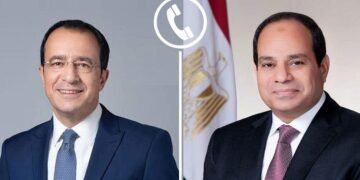 السيسي يبحث مع رئيس قبرص تطورات التصعيد في المنطقة وتعزيز التعاون المشترك