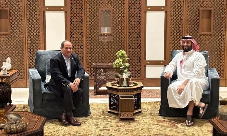 السيسي ومحمد بن سلمان يبحثان في جدة التصعيد الإقليمي
