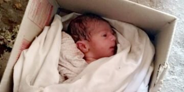 العثور على رضيعة على قيد الحياة داخل صندوق قمامة بطامية في الفيوم