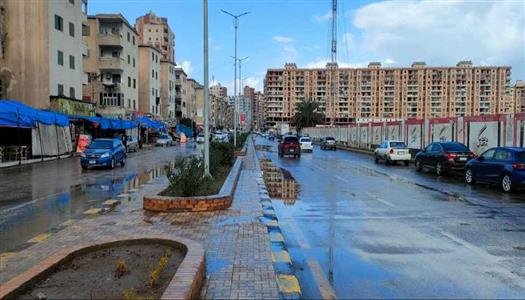 بسبب سوء الأحوال الجوية.. سقوط جزئي بسقف منزل في حي داير الناحية بكفر الشيخ