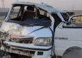 مصرع شخصين وإصابة 9 في انقلاب ميكروباص على الطريق الدائري الأوسطي