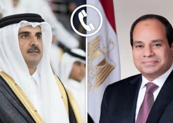 الرئيس السيسي يؤكد لأمير قطر دعم مصر الكامل للدوحة وإدانة الاعتداءات الإيرانية