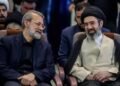 المرشد الإيراني مجتبى خامنئي ينعى علي لاريجاني: تلك الدماء ستزيد النظام قوة