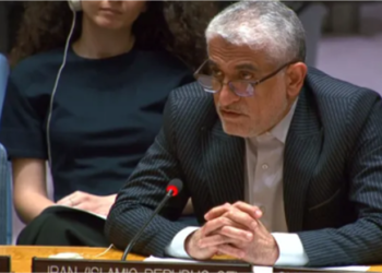 مندوب إيران بالأمم المتحدة يتهم واشنطن باستهداف البنية التحتية المدنية