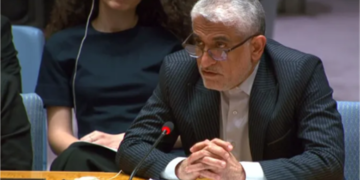 مندوب إيران بالأمم المتحدة يتهم واشنطن باستهداف البنية التحتية المدنية