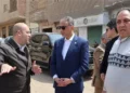 محافظ الجيزة يتفقد تطوير محاور كرداسة