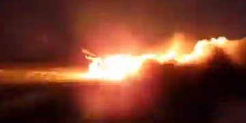 الحرس الثوري الإيراني يشن هجومًا صاروخيًا على تل أبيب