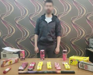 ضبط مليون قطعة نارية في حملة على تجار الألعاب النارية