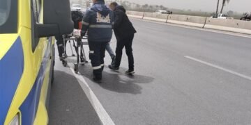 إصابة 11 شخصًا في انقلاب ميكروباص على طريق شبرا – بنها الحر