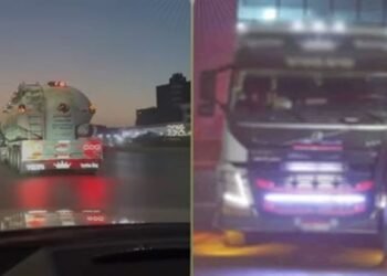 القبض على قائد سيارة نقل لسيره برعونة واصطدامه بملاكي خلال سيرها بالقاهرة