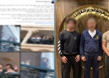 التحقيق مع المتهمين بإلقاء أكياس مياه على المواطنين عقب صلاة عيد الفطر بالنزهة