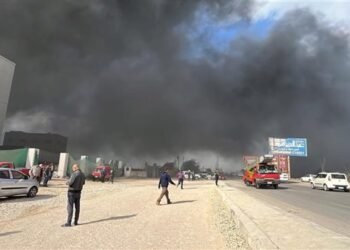 اندلاع حريق داخل مصنع بالدقهلية