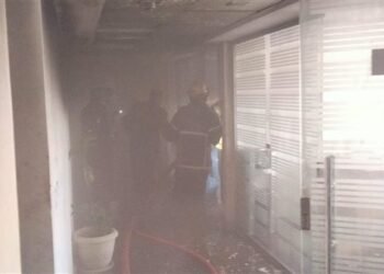 حريق داخل فرع بنك مصر بسفاجا يُصيب 3 موظفين بحالات اختناق