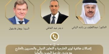 وزير الخارجية المصري يبحث التطورات الإقليمية مع نظيريه البحريني والألماني هاتفياً