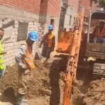 “حياة كريمة” تنتهي من مشروع الصرف الصحي بقرية منشأة هديب في يونيو المقبل