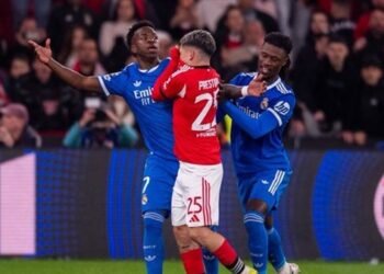 يويفا يوقف بريستياني 6 مباريات بسبب إهانة فينيسيوس جونيور