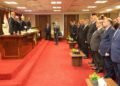 أعضاء النيابة الجدد يؤدون اليمين القانونية أمام وزير العدل