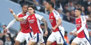 ديكلان رايس يؤكد جاهزية أرسنال للحفاظ على صدارة الدوري الإنجليزي الممتاز