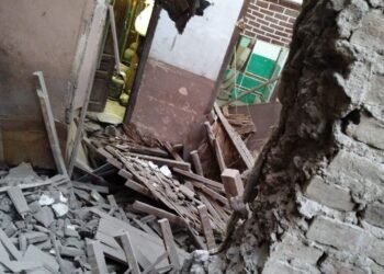 مصرع شخصين وإنقاذ 8 في انهيار جزئي لعقار بمنطقة الجمالية