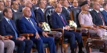 الرئيس السيسي يفتتح 4 مشروعات تنموية في احتفالية عيد العمال