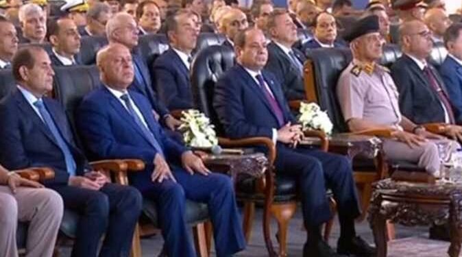 الرئيس السيسي يفتتح 4 مشروعات تنموية في احتفالية عيد العمال