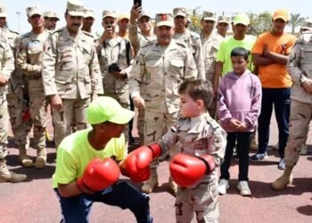 القوات المسلحة تحتفل بيوم اليتيم بمشاركة أبناء الشهداء