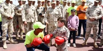 القوات المسلحة تحتفل بيوم اليتيم بمشاركة أبناء الشهداء