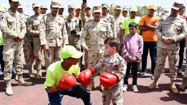 القوات المسلحة تحتفل بيوم اليتيم بمشاركة أبناء الشهداء