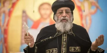 البابا تواضروس الثاني يترأس قداس أحد الشعانين بالكاتدرائية المرقسية