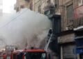 السيطرة على حريق محل أجهزة كهربائية بشارع السبع بنات بالإسكندرية