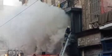 السيطرة على حريق محل أجهزة كهربائية بشارع السبع بنات بالإسكندرية