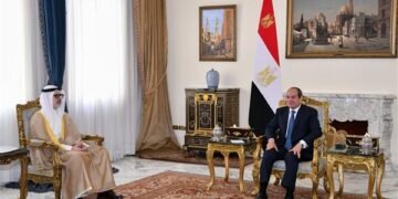 السيسي يؤكد دعم أمن الكويت باعتباره جزءًا من الأمن القومي المصري