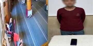 الداخلية تضبط لص المساجد بدمياط بعد تداول فيديو سرقة هاتف