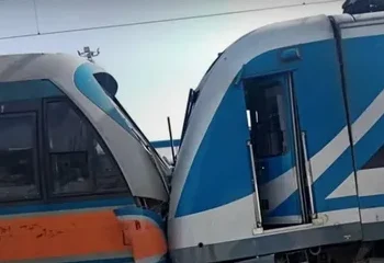 إصابة 17 شخصًا في تصادم قطارين شمال كوبنهاجن