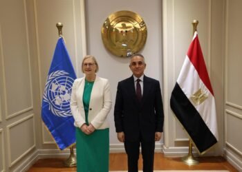 وزير العدل يلتقي مساعد الأمين العام للأمم المتحدة لبناء السلام