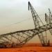 سقوط برج كهرباء بسيدي براني بمطروح بسبب الرياح الشديدة