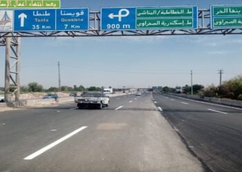 إعادة فتح كوبري بنها على النيل أمام حركة المرور باتجاه القاهرة والإسكندرية