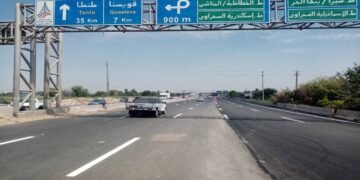 إعادة فتح كوبري بنها على النيل أمام حركة المرور باتجاه القاهرة والإسكندرية