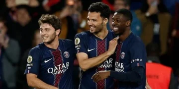 ديمبلي يقود هجوم باريس سان جيرمان أمام أرسنال في نهائي دوري أبطال أوروبا