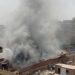 نشوب حريق أعلى سطح عقار بحدائق القبة