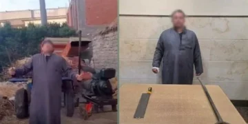 الداخلية تكشف حقيقة فيديو شخص يلوّح بسلاح أبيض ويهاجم مؤسسات الدولة في البحيرة