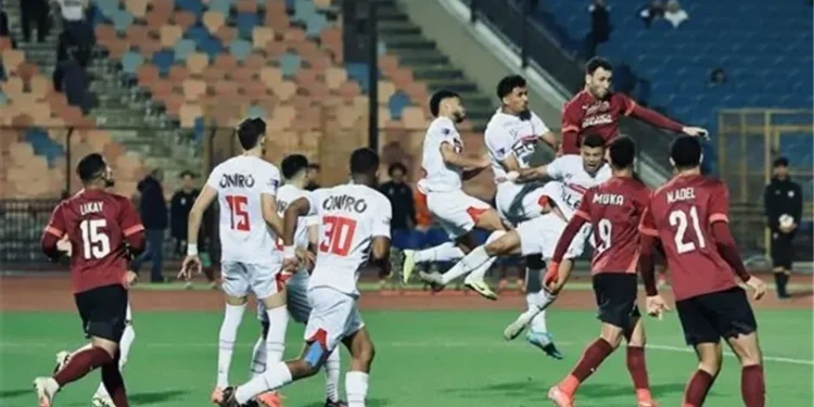 الفار يُلغي هدفاً للزمالك أمام سيراميكا في الدقيقة 46 بموقعة الدوري الممتاز