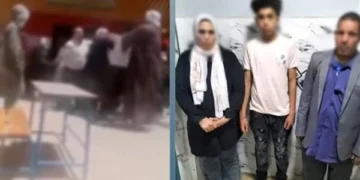 ضبط طرفي مشاجرة داخل مدرسة بحدائق أكتوبر بعد تداول فيديو للواقعة