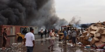12 حالة.. ارتفاع إصابات حريق مصنع قليوب