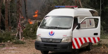 وزارة الصحة اللبنانية: 13 جريحًا من طاقم مستشفى حيرام بعد غارة إسرائيلية