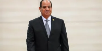 الرئيس السيسي يشهد ذبح الأضاحي عقب صلاة عيد الأضحى