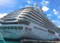 أسامة ربيع يستقبل Crystal Serenity بقمة السياحة العالمية في قناة السويس